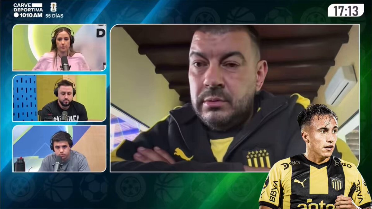 🗣️ “En Peñarol le han dado una patada en el culo cada vez que pudieron” Edgardo Lasalvia habló en #EstoEsFutbol y se refirió a las posibilidades de Franco “Cepillo” González en el primer equipo de Peñarol
