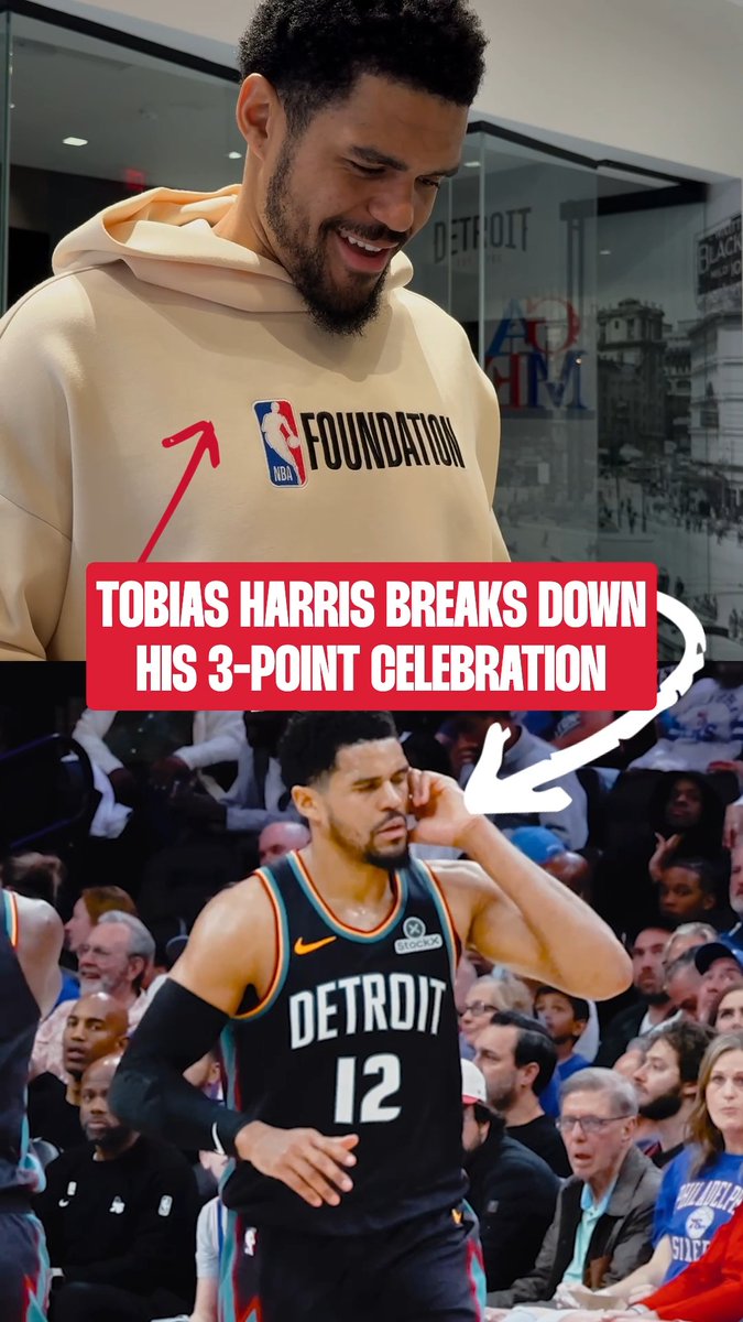 Tobias breaks down his 3️⃣‑point celebration