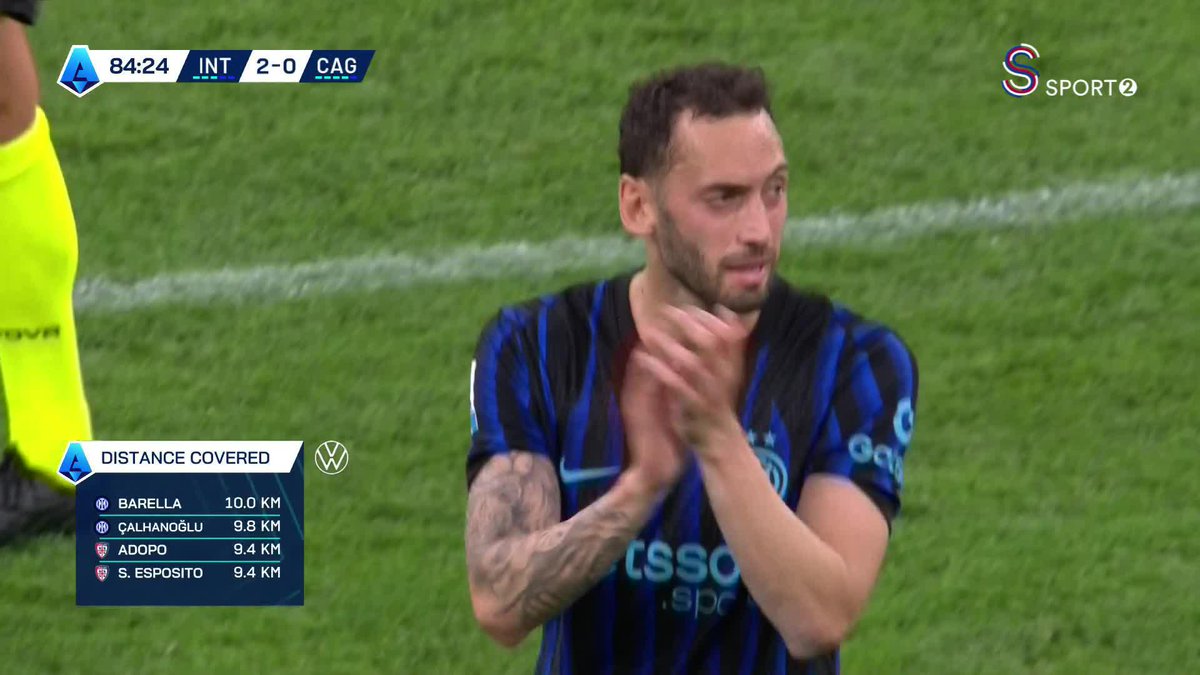 Inter taraftarının sevgilisi: HAKAN ÇALHANOĞLU! 🇹🇷