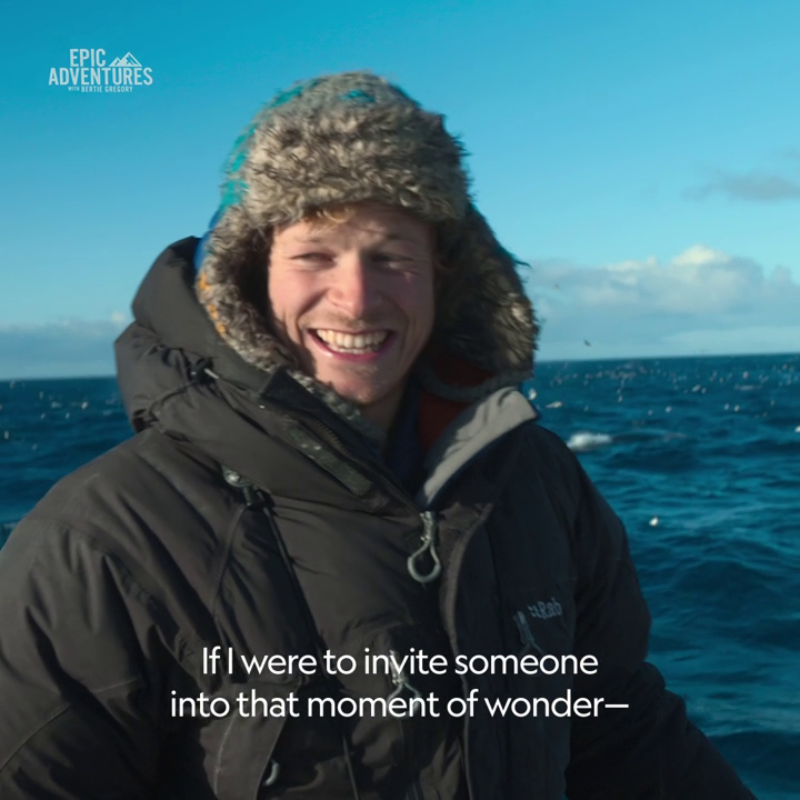 Successful conservation can lead to moments that take your breath away. That's what Bertie Gregory experienced while filming a gathering of fin whales. #StepIntoWonder with National Geographic’s Earth Month collection and stream #EpicAdventuresWithBertieGregory on Disney+.