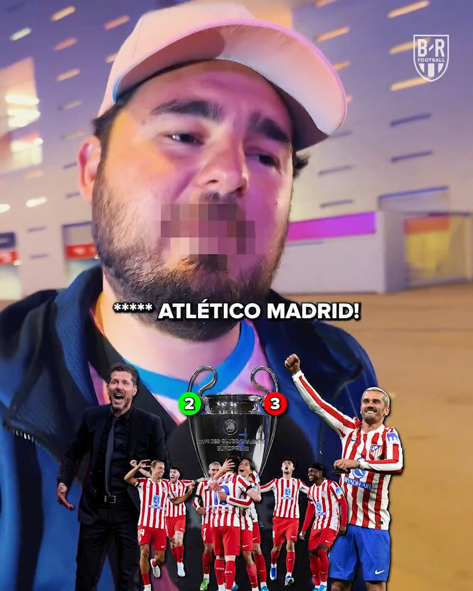 Would Barça fans be okay with Atlético winning the Champions League? 🤨