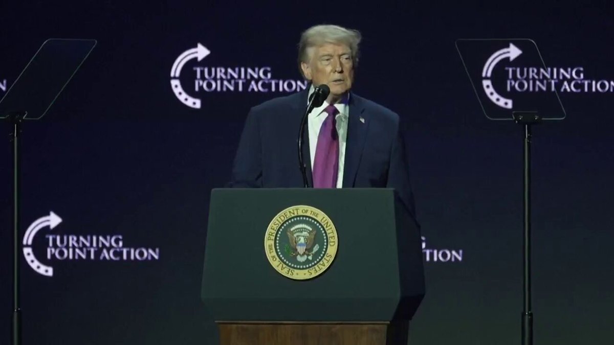 JUST IN: 🇺🇸 President Trump says "if we add Iran and Lebanon" it would be "ten wars" he ended.