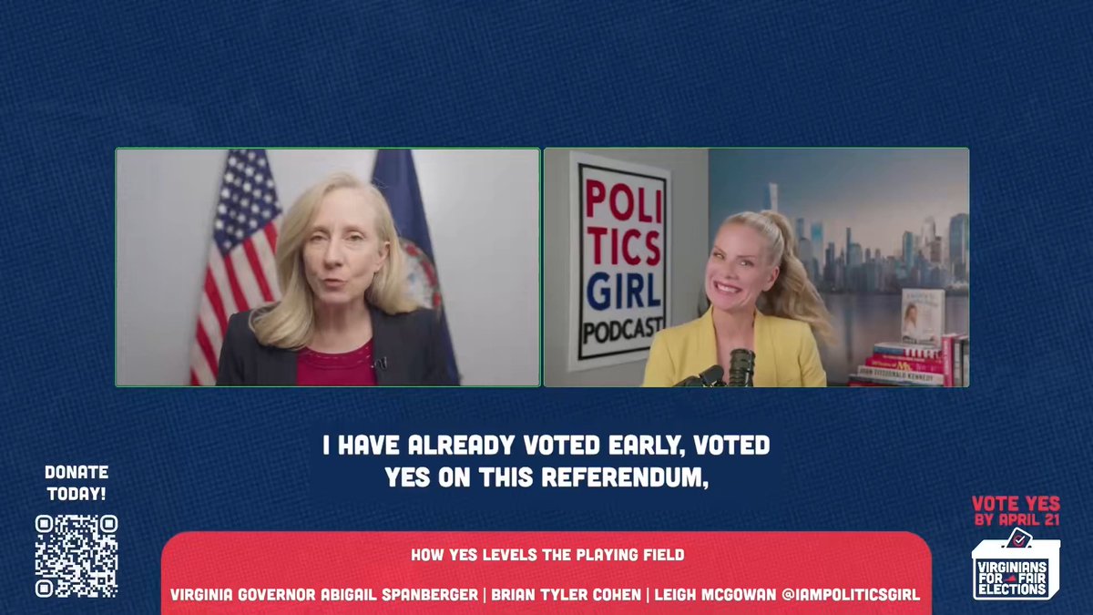 I already voted YES on Virginia's redistricting referendum. It's temporary. It's responsive. And now it's in your hands. Election Day is Tuesday. Make a plan to vote at