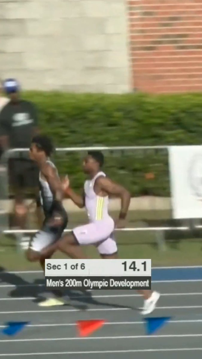 Noah Lyles 🇺🇸 clocks 19.91s (1.6) in his 200m season opener in Florida! Max Thomas 🇺🇸 2nd in a big PB of 19.98s.