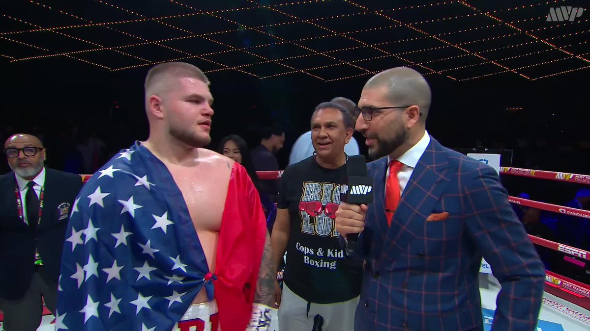 Luis 'The Beast" Gjolena post fight interview! โโโ LIVE NOW ๐บ๐ธ ESPN+ #MVPW02