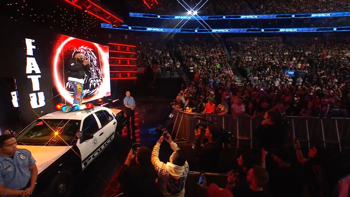 .Jacob Fatu just made a STATEMENT ahead of WrestleMania tomorrow where he'll take on Drew in an Unsanctioned Match! 👊