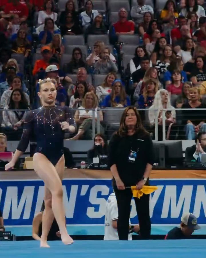 We knew the second she walked onto the floor that this routine was going to be 🔥, and Ashlee Sullivan did it again, scoring 9.9500 to finish fourth overall on floor exercise!