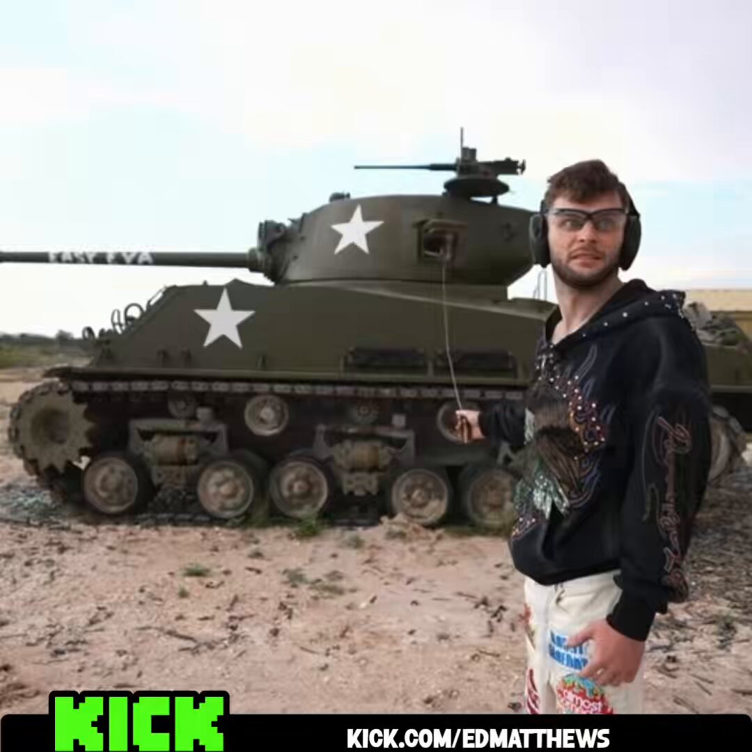 🚨Ed Matthews fired a rocket from a tank and was blown away by the sheer power of the explosion.