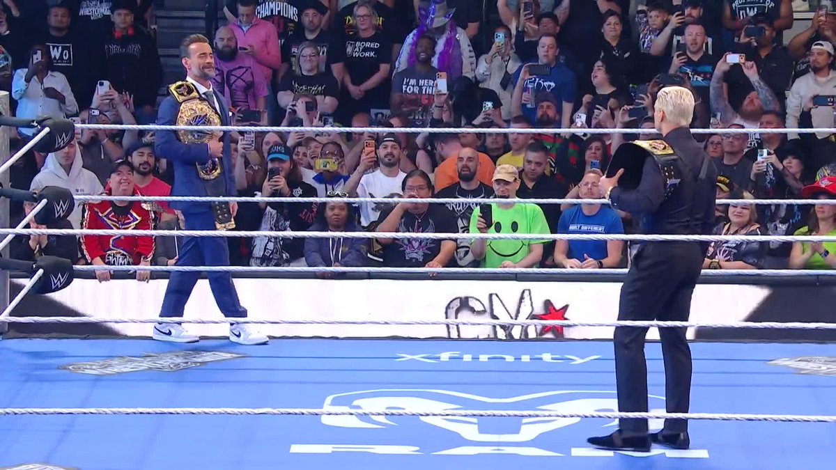 Hold that thought, Cody Rhodes... player/coach is here!! 🔥
