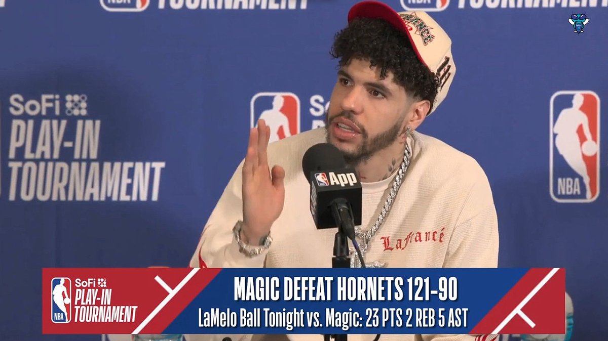 🎙️ LaMelo Ball: "Obviously, hurt a lot, but I feel like it's all just learning lessons. You live, you learn, you evolve, and you move on, you know?"