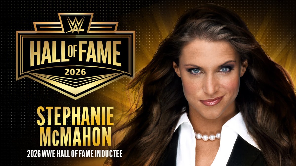 Truly one of a kind. Stephanie McMahon is a WWE Hall of Famer! ๐
