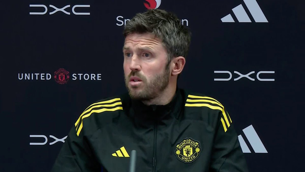 "Nothing has been decided" 🗣️ Michael Carrick says no decision has been made over Marcus Rashford's Old Trafford future 🔴