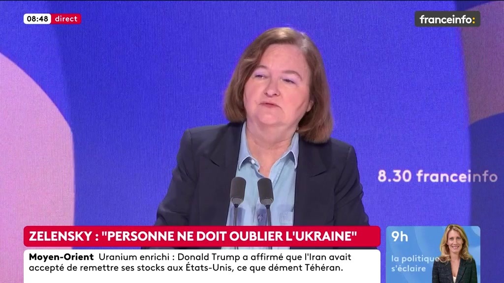 🔴 Guerre en Ukraine ➡️ "Nous avons une certaine lâcheté à ne pas faire assez", estime Nathalie Loiseau, députée européenne Horizons. "La première menace à laquelle nous sommes confrontés, c'est la menace russe", dit-elle.