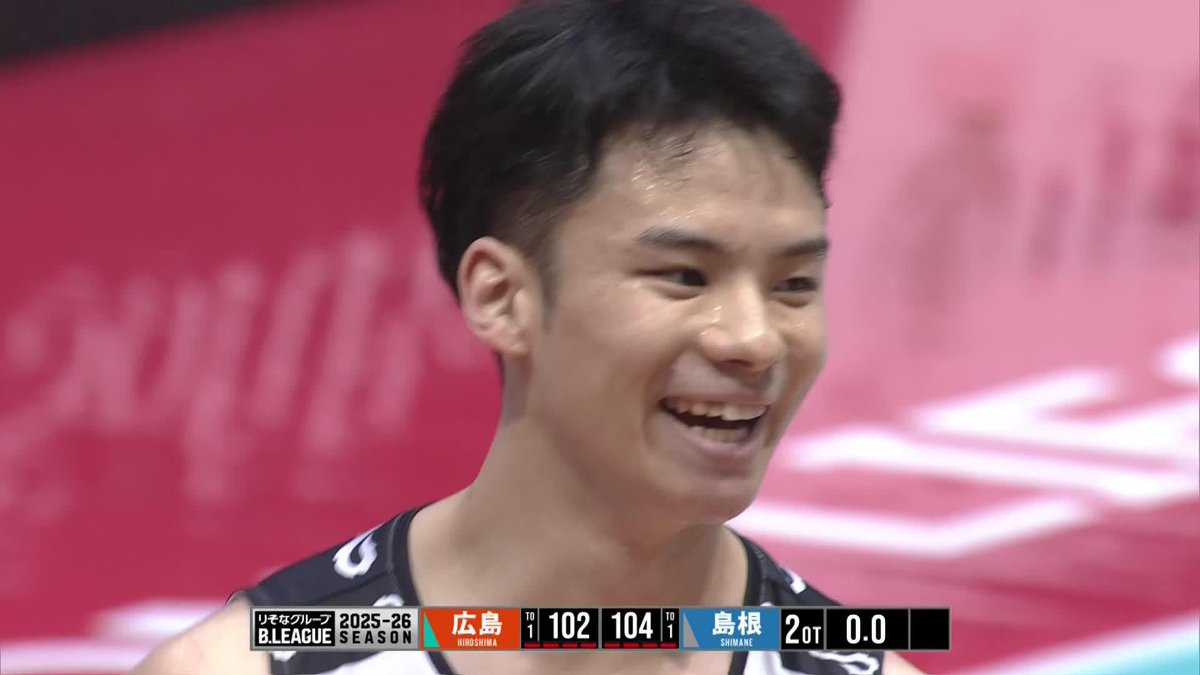 決勝点はルーキー・新井翔太🤯 両者一歩も引かない中国ダービーを制したのは島根スサノオマジック！ 島根スサノオマジック 📡バスケットLIVEで見逃し視聴 #Bリーグ #りそなグループ