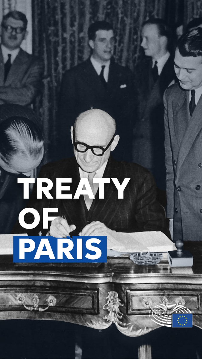 Europe must unite to solve its problems. Peacefully, and in a cooperative way. This was the key message behind the Treaty of Paris, which was signed on this day in 1951. A guarantee of peace that changed the course of history. Learn more: