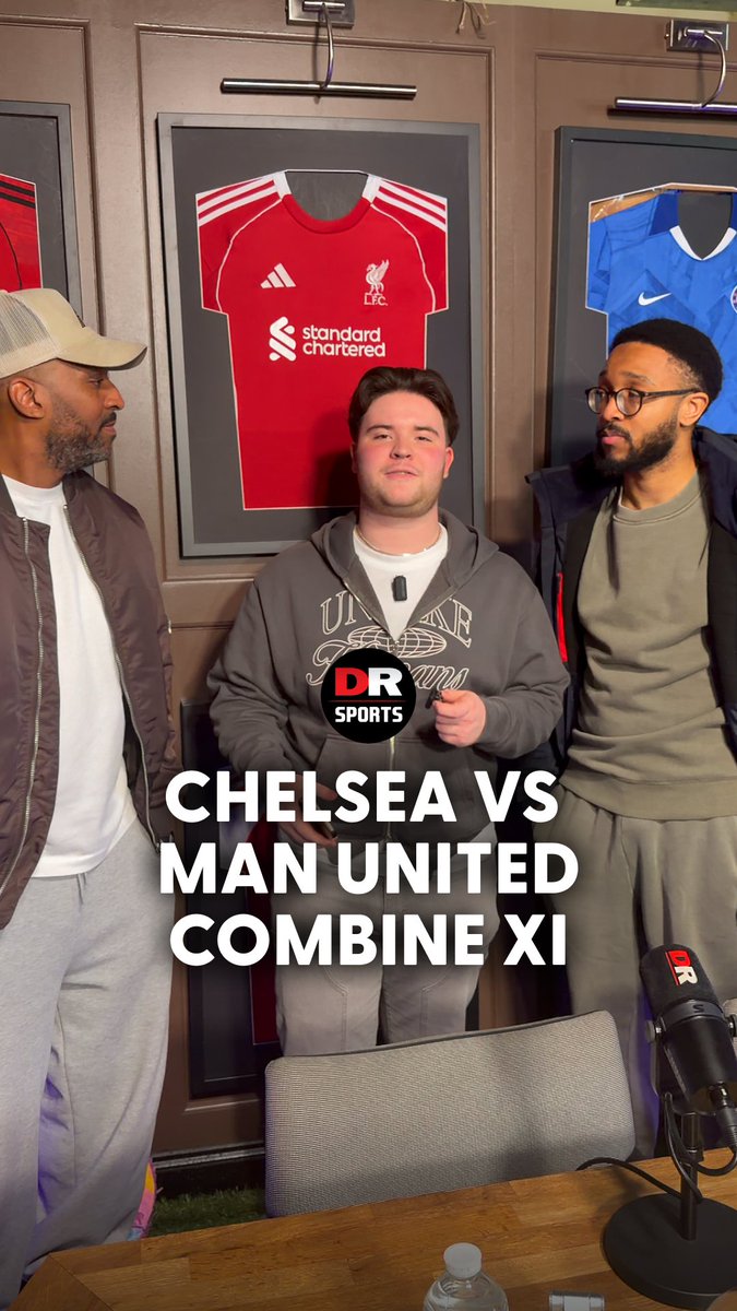 Chelsea vs Man United combined XI with Flex and Matisse! 👀 #Bespoke #Chelsea #ManUtd