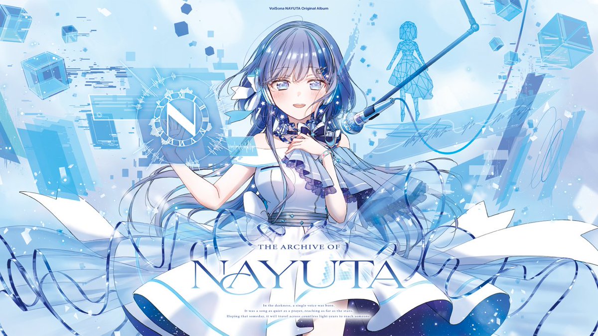 ✦‥ ──────────── 那由歌 Original Album 『THE ARCHIVE OF NAYUTA』 ▹Web： ▹XFD： ──────────── ‥✦ ――これは、那由歌という“声”の最初の記録。 2026.4.26 Release. #那由歌 #M3春 #M3春2026