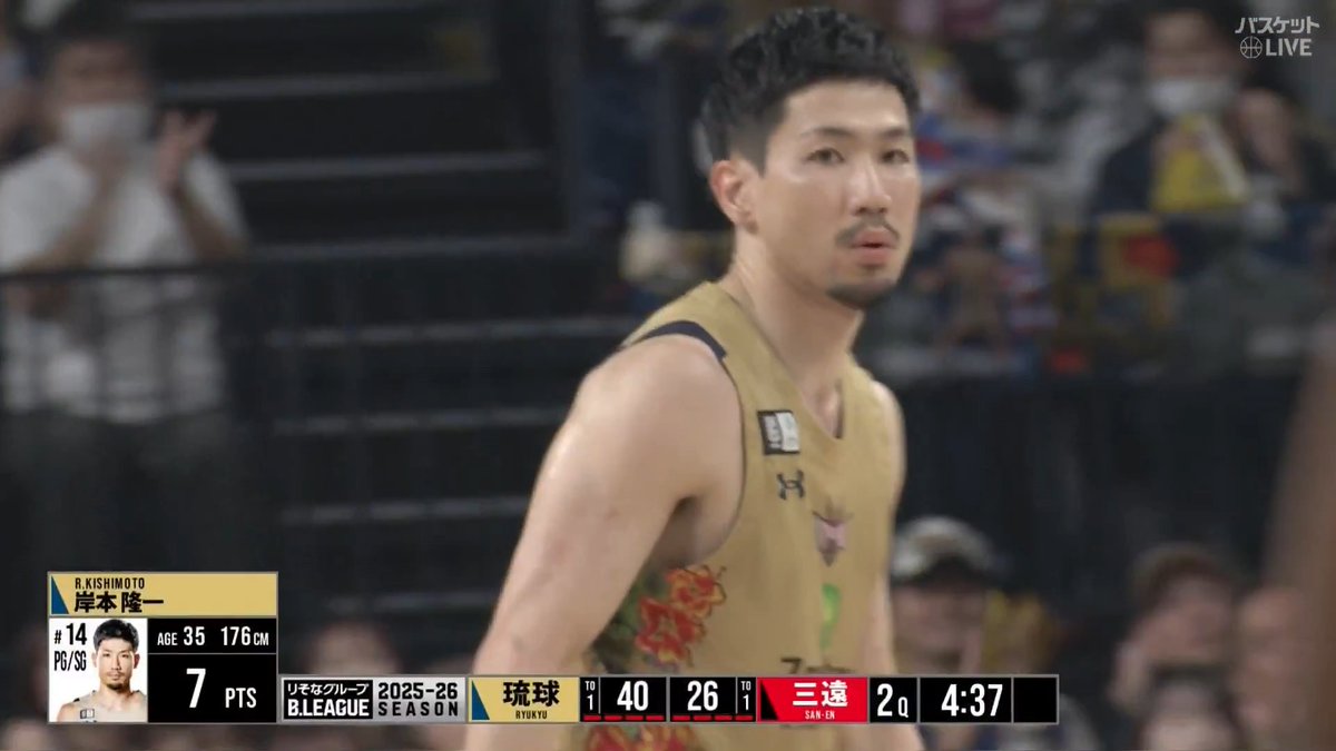 岸本隆一恐るべし💪 ロングスリー2連発🔥🔥 もうひとつおまけの3連続3Pシュート👌👌👌 琉球ゴールデンキングス 🆚 三遠ネオフェニックス 🏀りそなグループ #Bリーグ🏀 B1第33節|GAME1 #バスケットLIVE ライブ/見逃し配信中📡 B.LEAGUE(Bリーグ) 琉球ゴールデンキングス公式