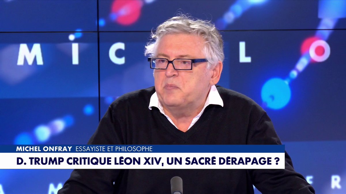 Michel Onfray : «On pourrait s'inspirer de la diplomatie du Vatican pour régler certains problèmes», dans #FaceAMichelOnfray Toute l'info est à retrouver sur