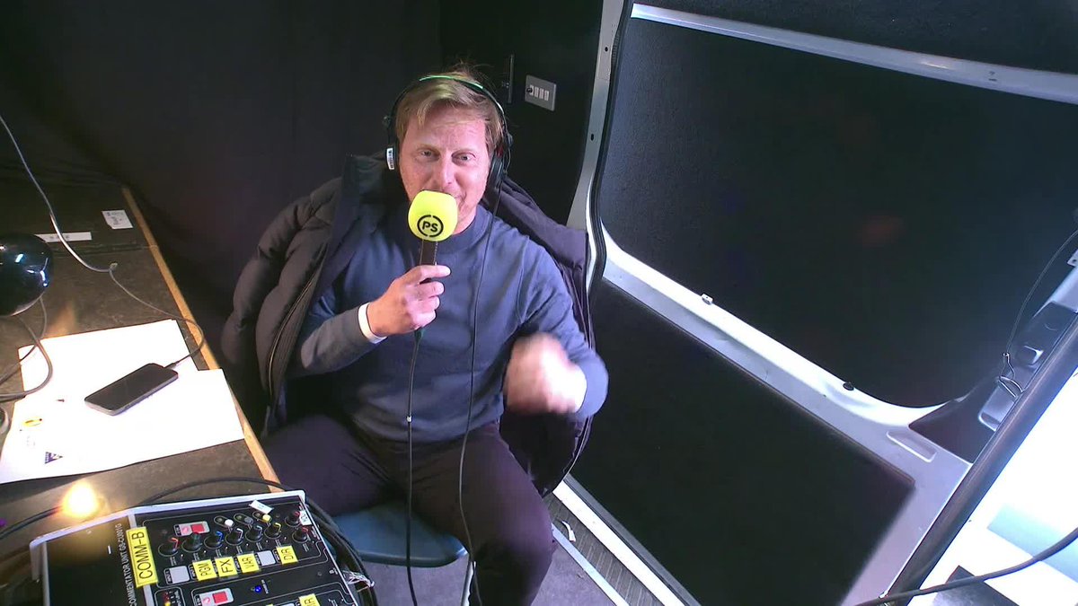 "I've been banished to the car park here" 🗣️ Michael Stewart shares his thoughts on today's Semi-Final between Dunfermline and Falkirk 🏆 #ScottishCup