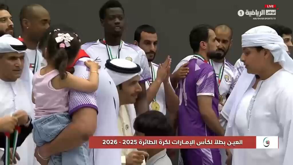 🏆لله الحمد من قبل ومن بعد. 🏆محطة اولى احترافية لي تكللت بالنجاح الشكر موصول لمجلس ادارة نادي العين والقائمين على فريق كرة الطائرة . واخواني اللاعبين. والاجهزة الفنية والادارية والطبية واللجنة الاعلامية والجماهير الوفية منظومة احترافية جميلة 💜💜 بطولة كاس الامارات🏆