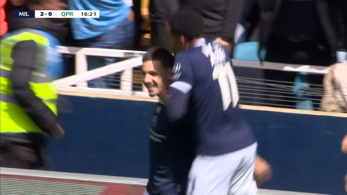 Cool, calm and collected from Millwall’s Camiel Neghli 😅