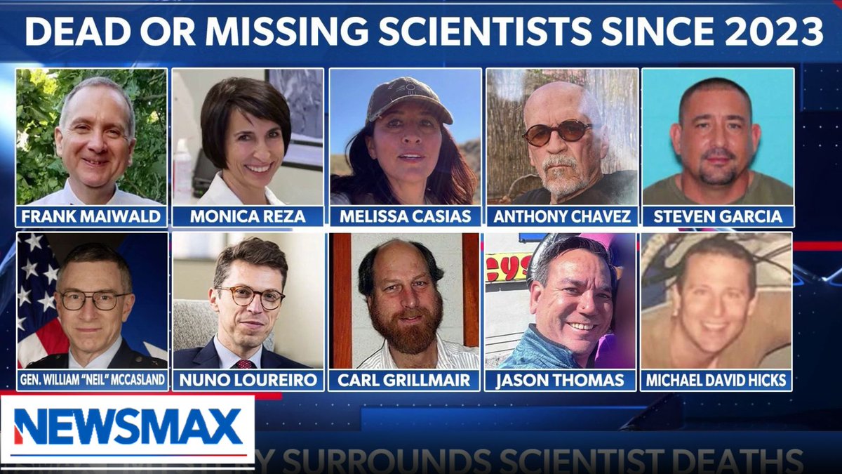 Ten elite scientists linked to UFO research and nuclear technology have vanished or died under mysterious circumstances, and the world is demanding answers. “The Right Squad” breaks down the chilling details surrounding these disappearances. Matthew Foldi Alex Salvi Terry Schilling 🇺🇸 Gabriella Hoffman