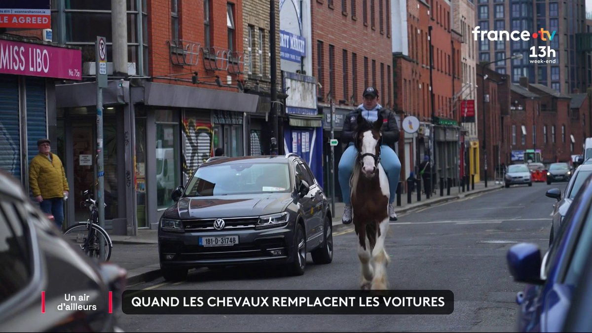 La série "Un air d'ailleurs" du 13h nous entraîne en Irlande pour découvrir une tradition étonnante et controversée. Dans certains quartiers très populaires de Dublin, il n'est pas rare de tomber nez à nez avec des chevaux en liberté dans les rues. #JT13H
