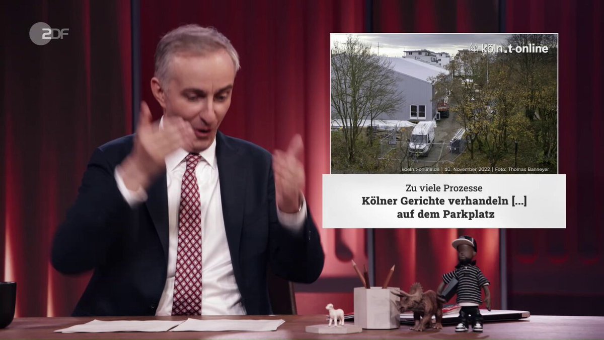 Jan Böhmermann macht sich über die Unschuldsvermutung lustig. Anlass sind die Vorwürfe von Collien Fernandes gegen ihren Ex-Mann. Böhmermann behauptet, dass nur auf die Unschuldsvermutung verwiesen werde, um Zweifel an den Vorwürfen zu säen.