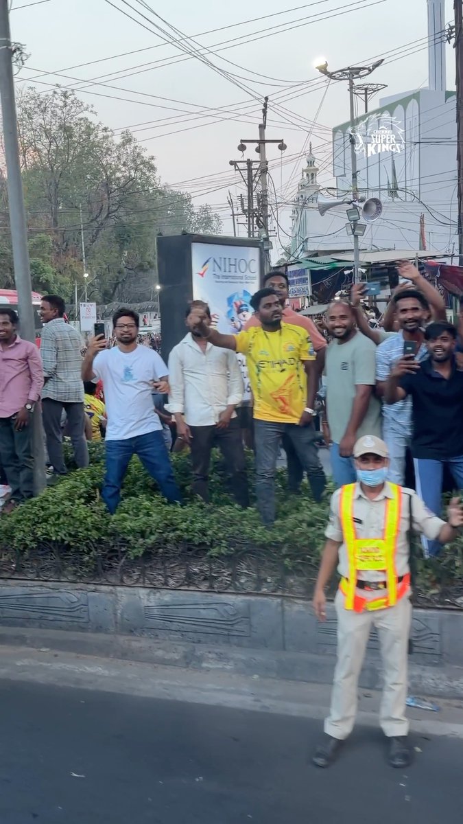 Hyderabad, whistles start chestamaa? 🥳🔥 #WhistlePodu #SRHvCSK