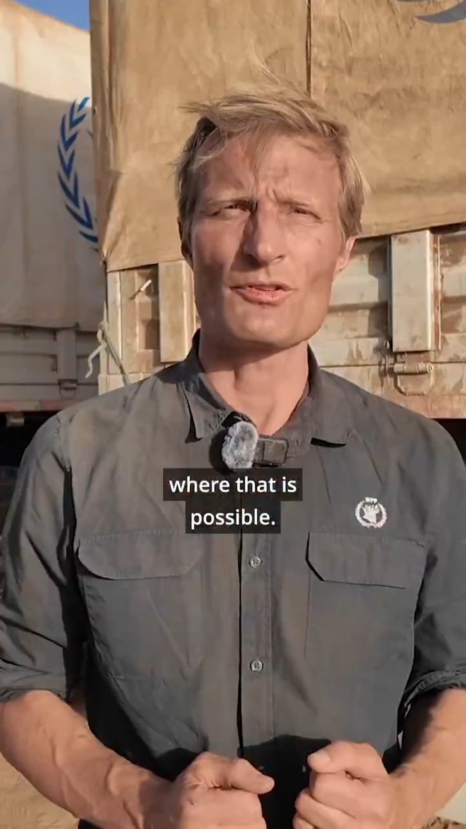 📍Tawila has become a refuge for thousands of families who have fled fighting in Sudan. But safety does not mean security, WFP's Carl Skau explains. WFP is delivering essential food and nutrition support. ⚠️ But without sufficient funding, that lifeline is at risk.