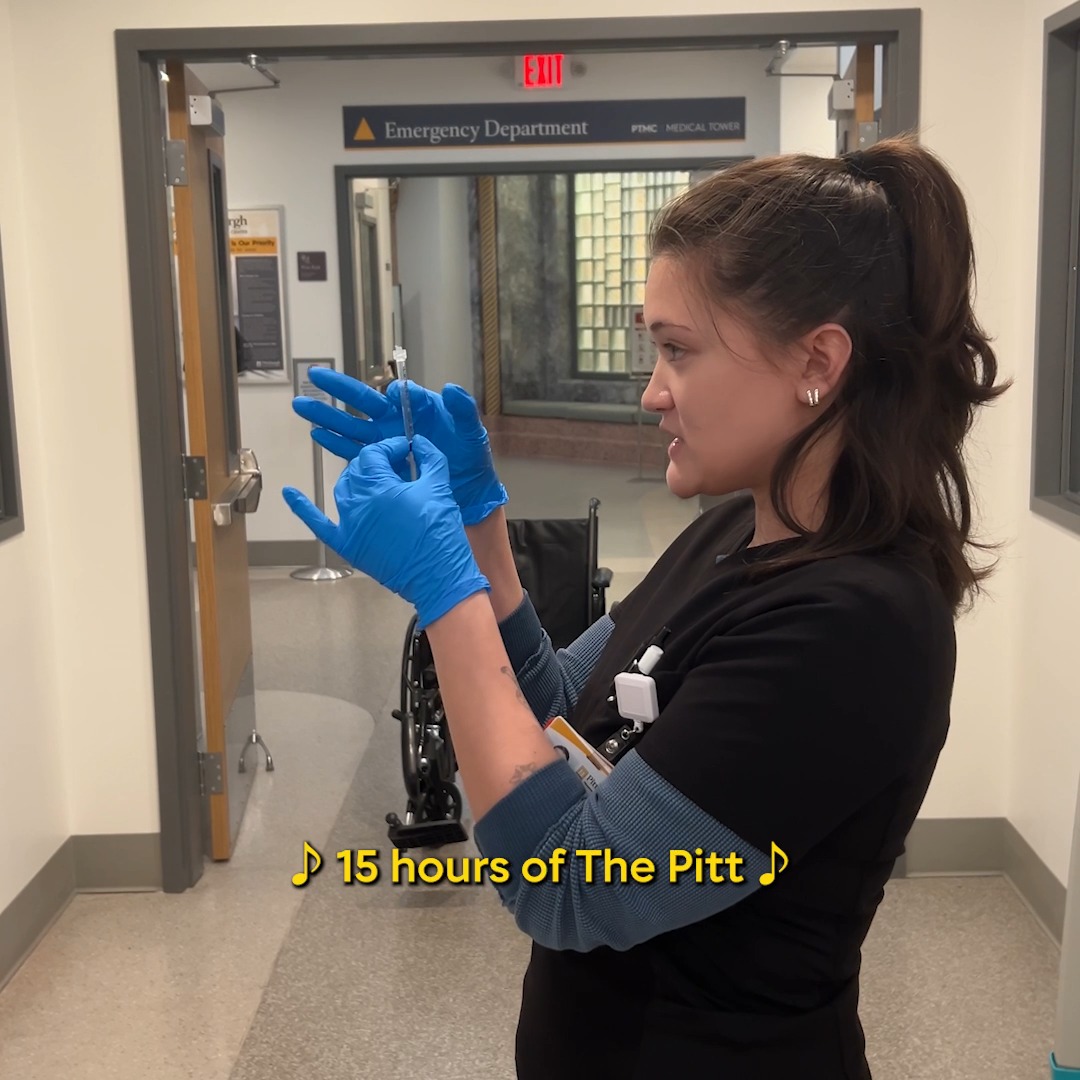 The syringe was a paid actor. #ThePitt