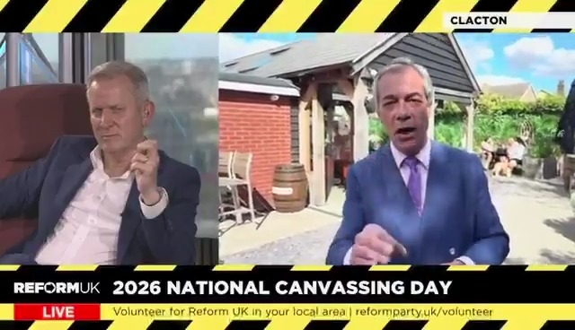 Nigel Farage has kept our message consistent throughout the Local Election Tour. Vote Reform. Get Stamer Out. ⚠️