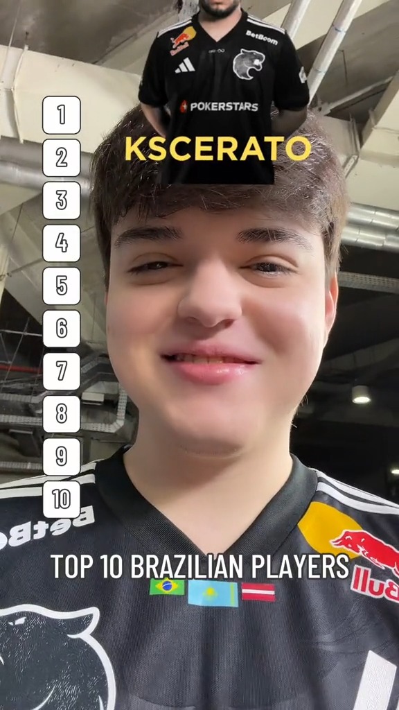 this blind ranking is going to make me cry Danil Golubenko 🇧🇷🇰🇿 #IEM Gabriel Toledo FURIA
