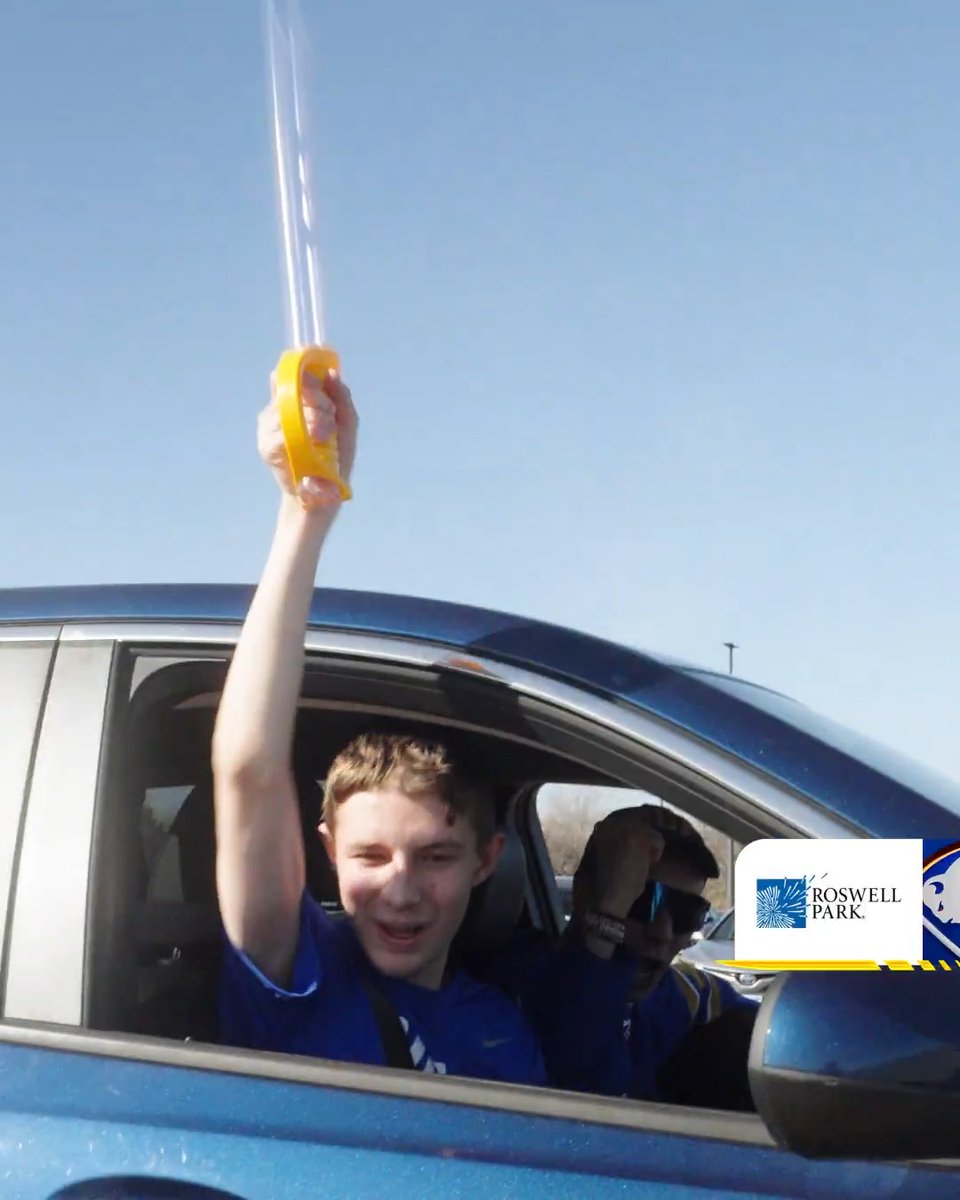 Shoutout to everyone who came to our drive-thru rally at Tops Markets yesterday! 🎉 Photos → #LetsGoBuffalo | Roswell Park