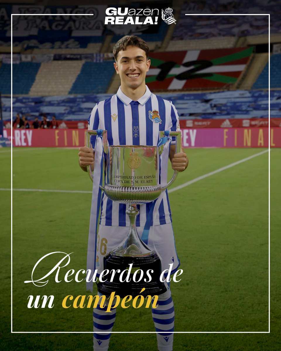 🏆 𝗥𝗘𝗖𝗨𝗘𝗥𝗗𝗢𝗦 𝗗𝗘 𝗨𝗡 𝗖𝗔𝗠𝗣𝗘𝗢́𝗡 💫 Martín 𝐙𝐮𝐛𝐢𝐦𝐞𝐧𝐝𝐢: “Ha llegado el día de hacer historia, esta vez delante de nuestra afición”. #GUazenREALA