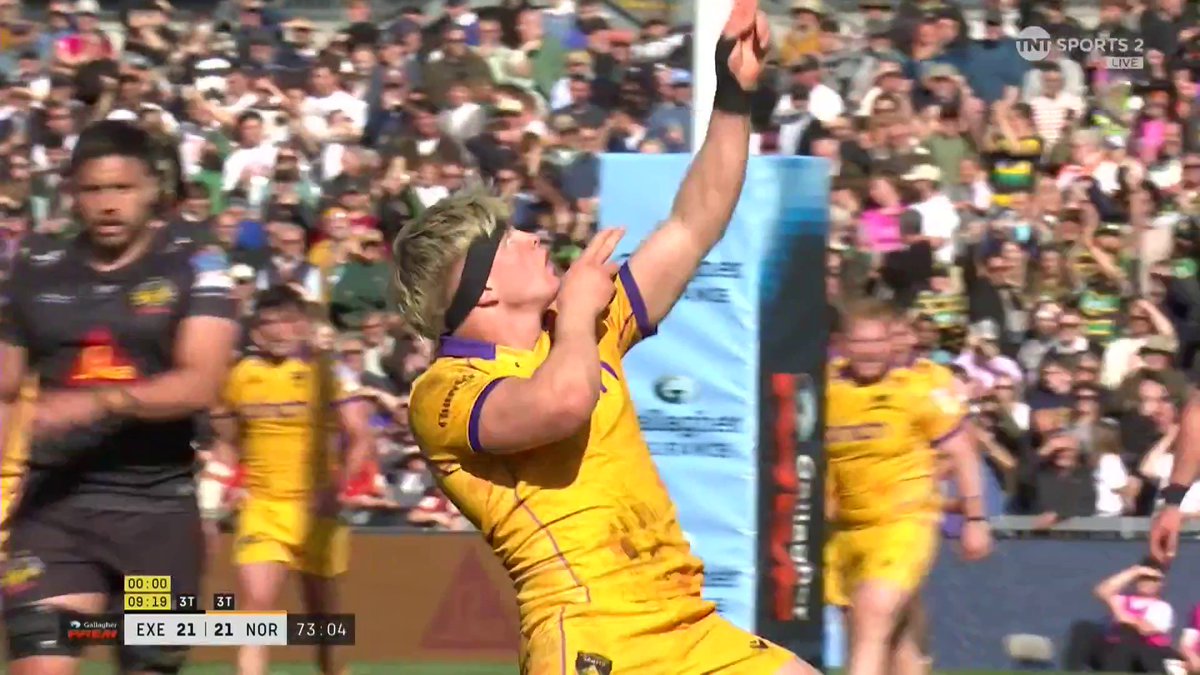 WHO ELSE? 💥 Has Henry Pollock won it for Northampton Saints 😇?