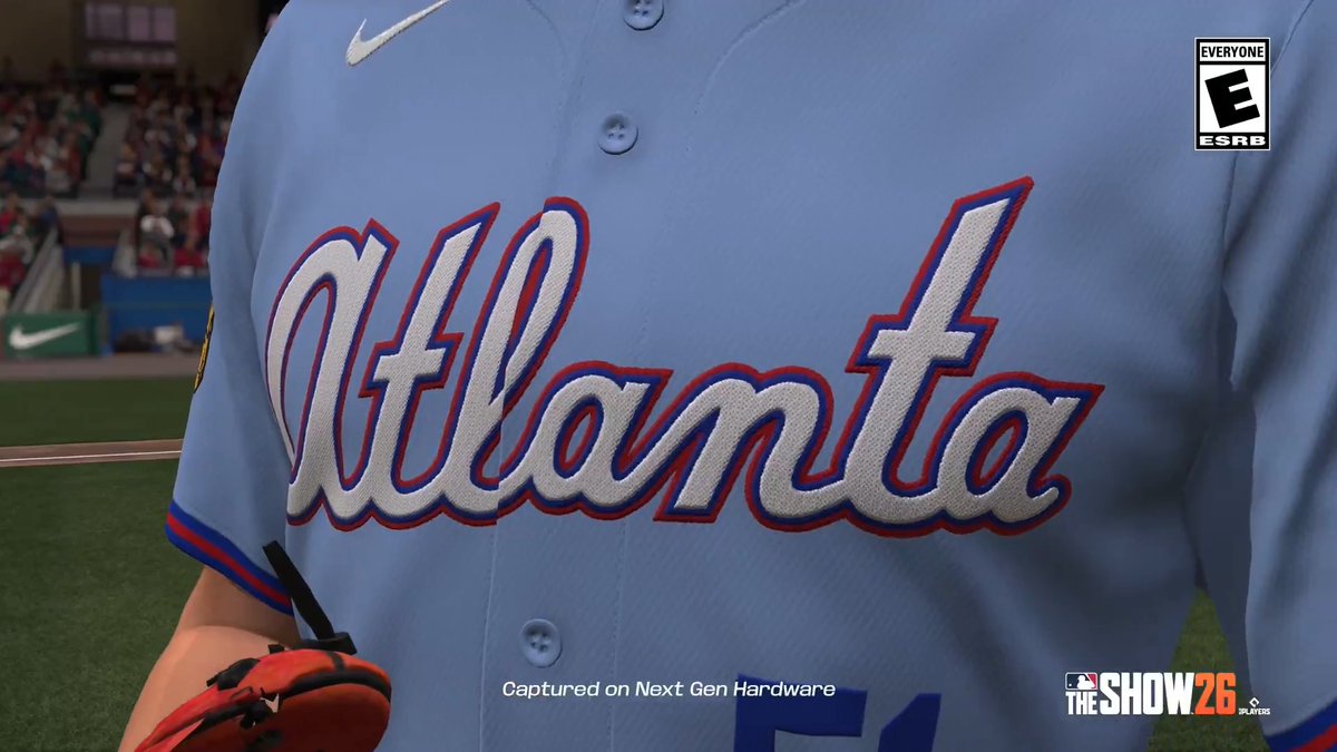Unmistakably. Proud. #BravesCountry Rep the new Atlanta Braves City Connect in MLB The Show 26.