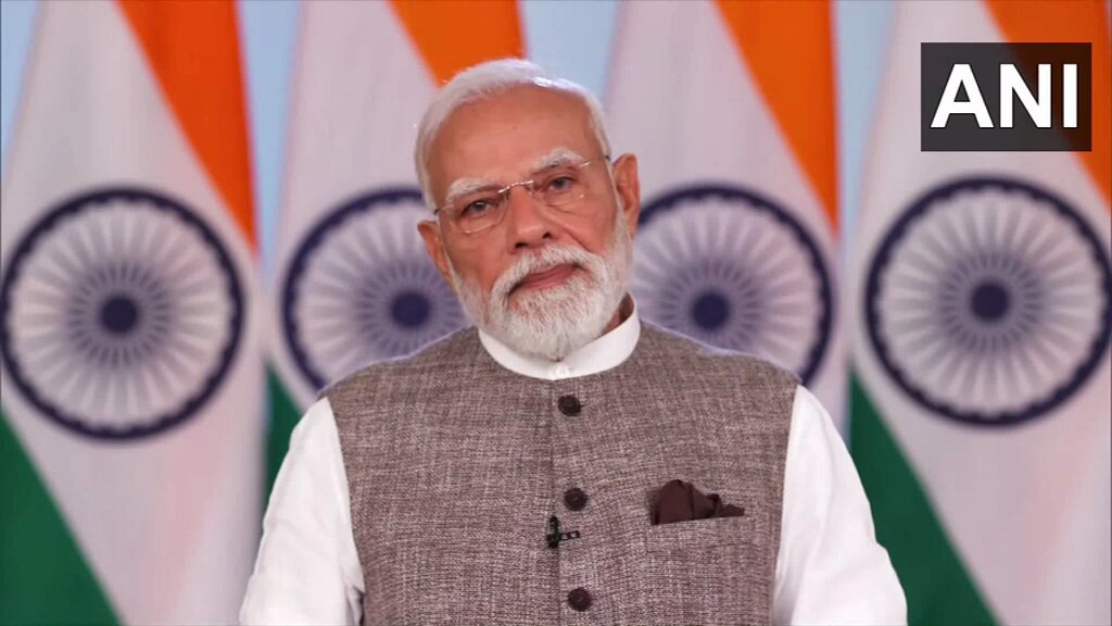 #WATCH | PM Narendra Modi says, "Several other countries attained independence along with us. Most of the countries have gone much further ahead of us. The reason behind this is that Congress stopped all reforms. 'Latkana, bhatkana, atkana' has always been the principle and work culture of Congress. It stalled border issues with neighbouring countries. It stalled water disputes with Pakistan. It stalled OBC reservation decision for 40 years. It stalled One Rank One Pension for 40 years. This attitude of Congress has always harmed the country. The country has suffered due to all the opposition, indecisiveness and deceit by Congress. All big challenges before the country today were born out of this conduct by the Congress. So, this fight is not just about a law; it is about the anti-reform mindset of Congress...I have no doubt that women of the country will give a befitting reply to this mindset of Congress." (Video: DD)