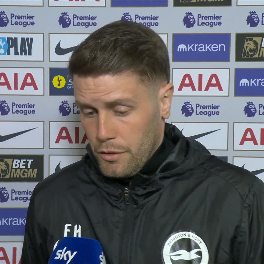 "It's not about form, it's about habits" Brighton boss Fabian Hurzeler says he expecting a challenge from Spurs today 🗣️