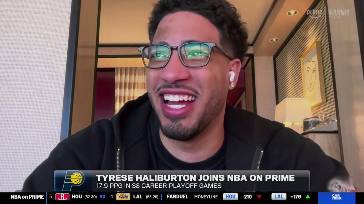 “I’m not just saying that cause they’re playing the Knicks.” Tyrese Haliburton sees some similarities between the Hawks and last year's Pacers team 🗣️