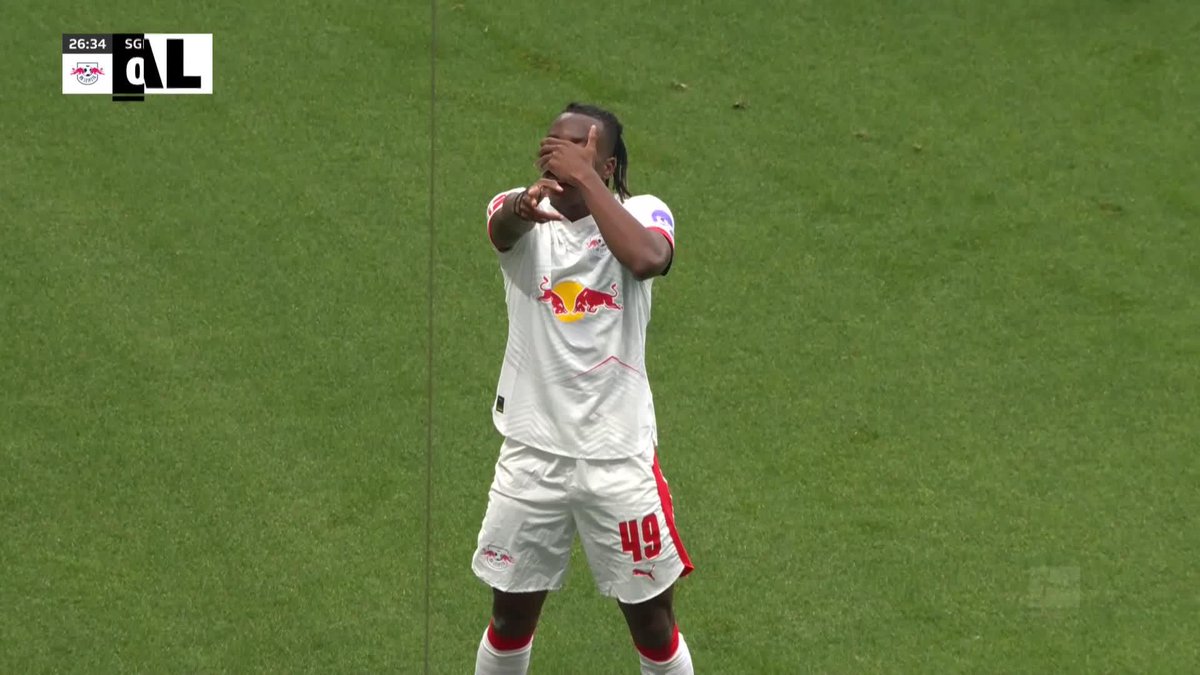 WHAT A GOAL! OUT OF THIS WORLD! 🤯🇨🇮 Yan Diomandé absolute solo golazo! Simply unstoppable 🐘✨ SGE 0-1 RBL | 30'