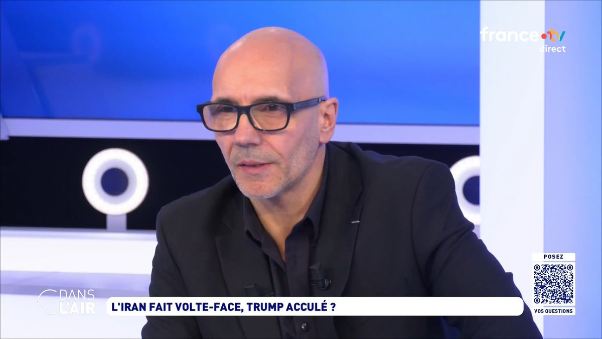 "Donald Trump est totalement acculé, il s’est pigé lui-même en Iran. Il est prêt à tous les compromis". Romuald Sciora et Anthony Bellanger انطوني, dans #cdanslair