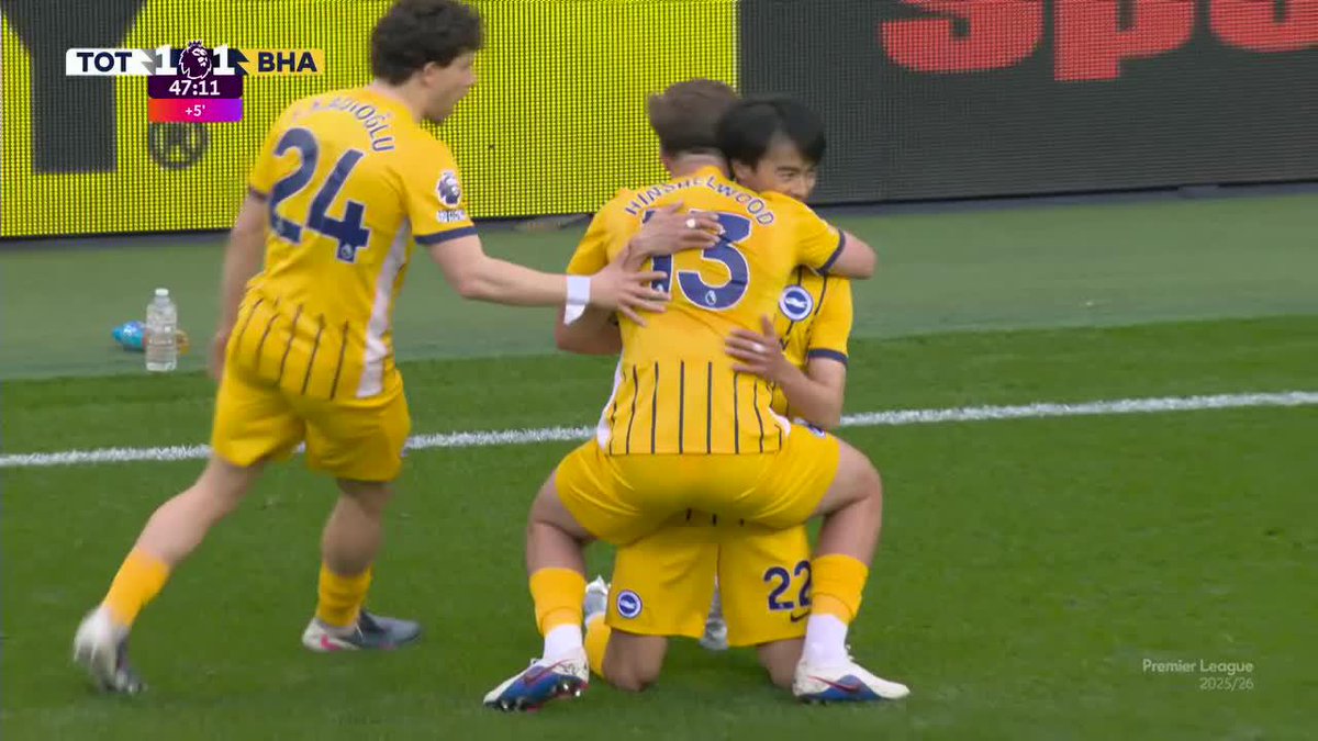 🤯🇯🇵 GOLAZO DE MITOMA PARA EL EMPATE Y TOTTENHAM VUELVE A ZONA DE DESCENSO.