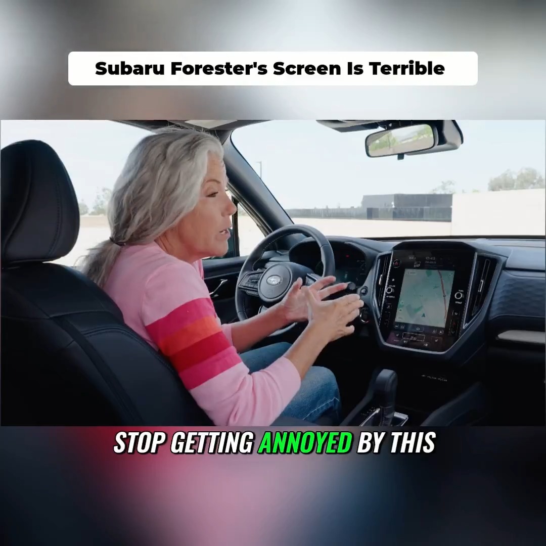 We can't stop talking about how bad the infotainment is in this Subaru in 2026