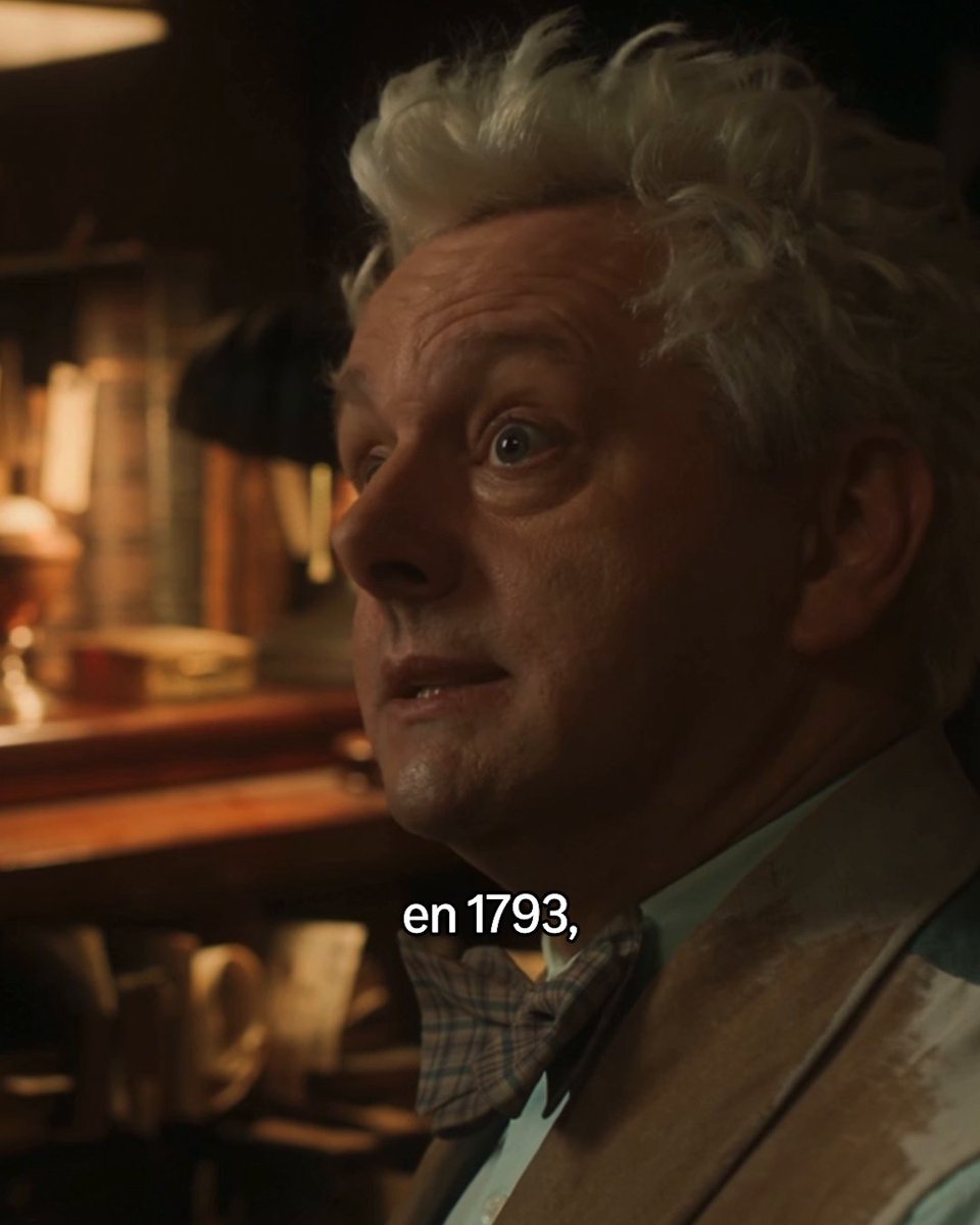 Soy Crowley en cada discusión: orgullo primero, rendición después 😭 PD: Feliz cumpleaños a #DavidTennant 🖤 #GoodOmens 😈