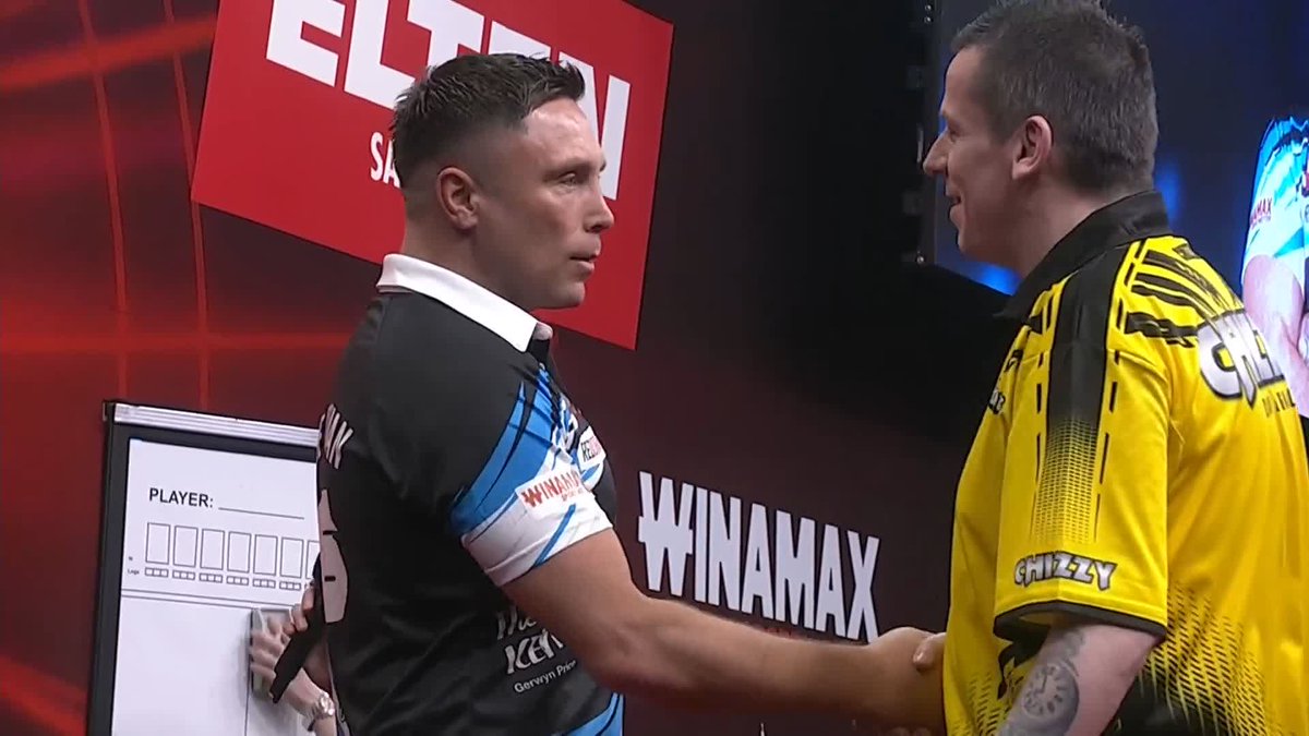 PRICE KO'S CHIZZY! Gerwyn Price battles past the issues during the match, and beats Dave Chisnall 6-4 to advance to round three! 📺 #ET5