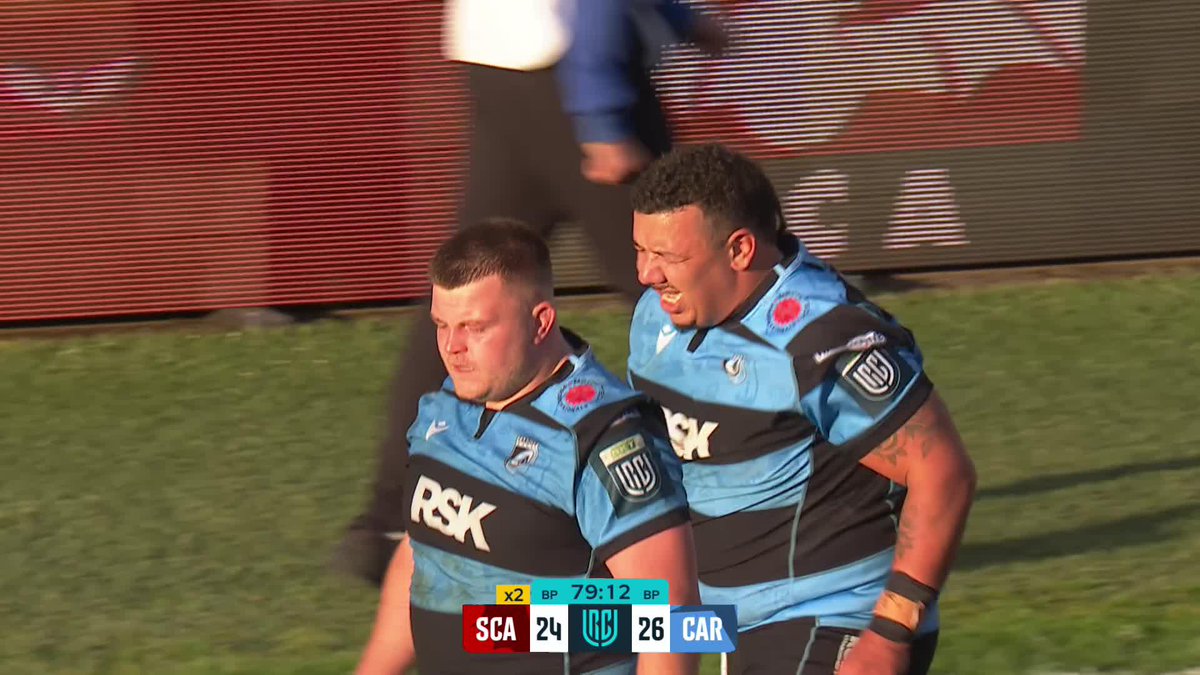 Javan Sebastian wins it late on! 🤯 Cardiff Rugby complete a Welsh derby comeback and keep their play-off hopes alive 🔵⚫