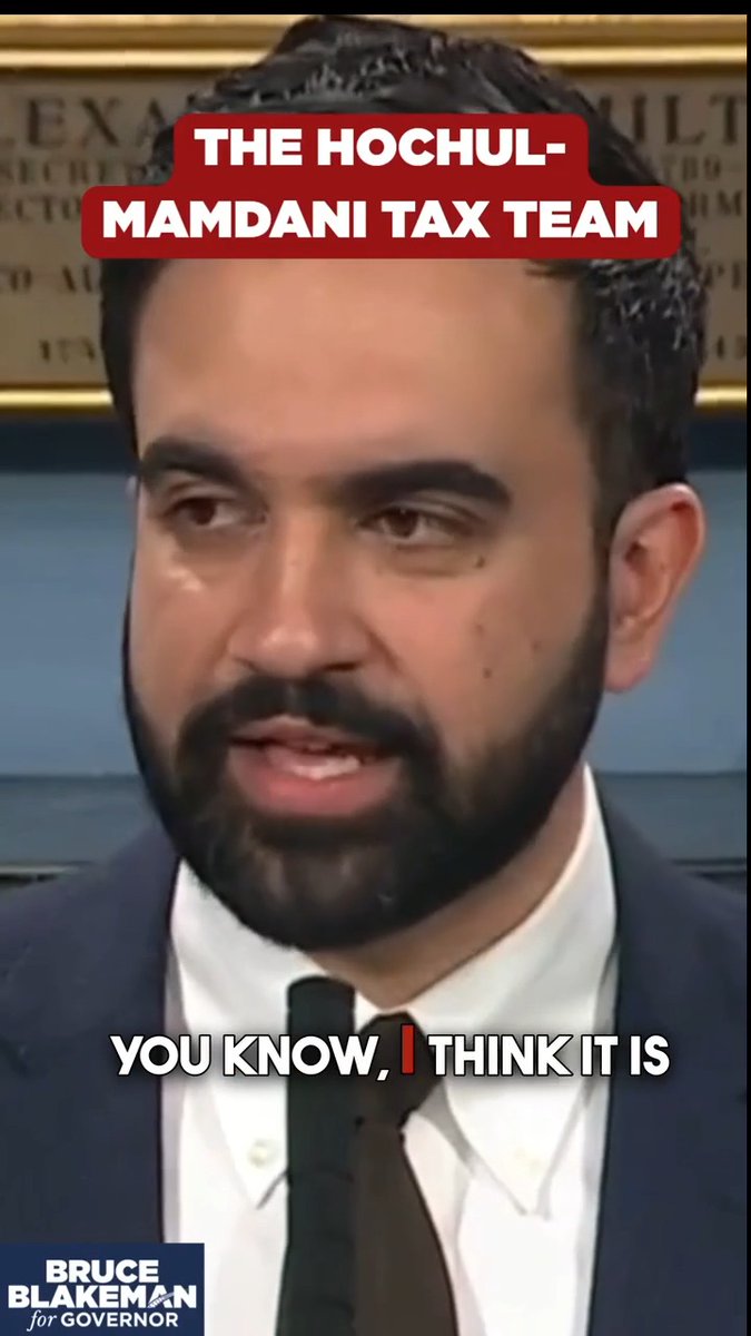 Zohran Mamdani just admitted that he is working with Kathy Hochul to hit New Yorkers with 500 million in higher taxes. Hochul &amp; Mamdani are celebrating while you struggle to afford your home. I will break up this partnership and stop their war on your wallet.