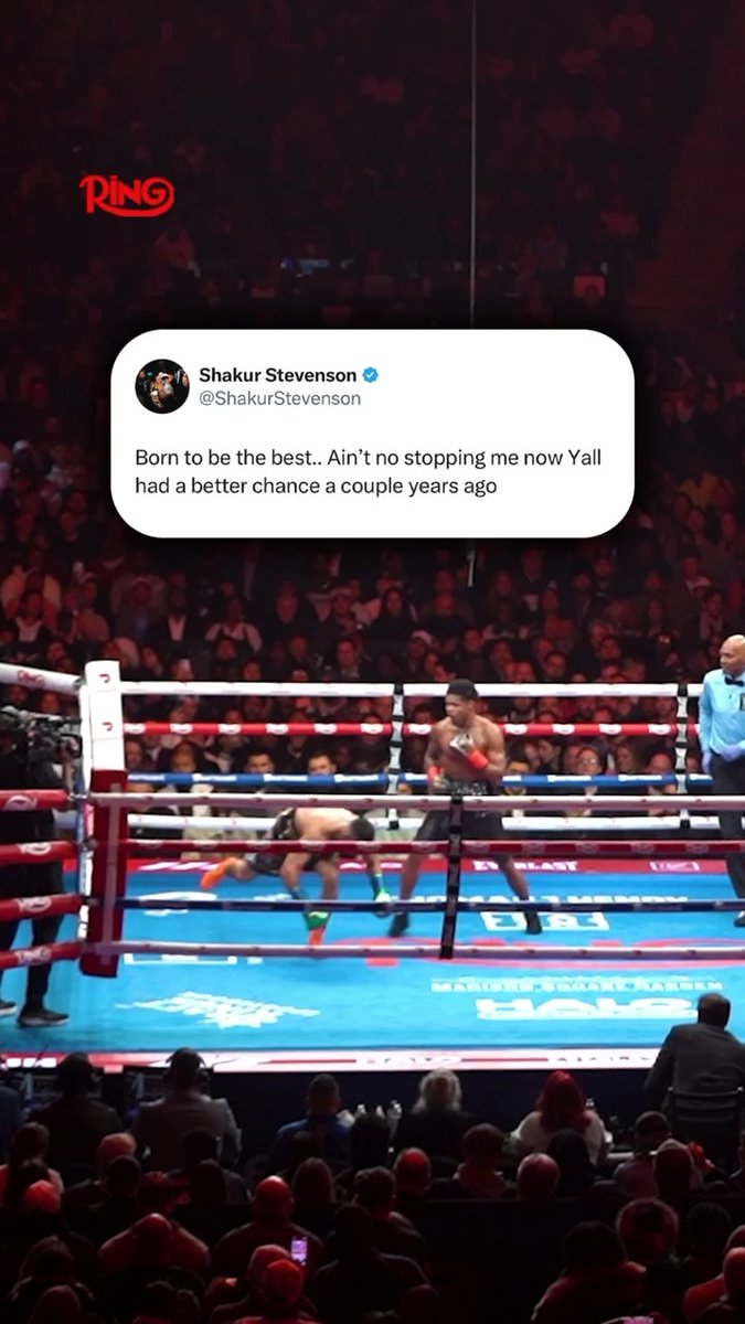 Shakur Stevenson believes he is unstoppable 😤